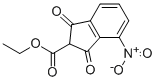 1H-Indene-2-carboxylic acid, 2,3-dihydro-4-nitro-1,3-dioxo-, ethyl ester Structure,39199-63-8Structure