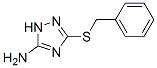 3-(Benzylsulfanyl)-1H-1,2,4-triazol-5-ylamine Structure,3922-47-2Structure