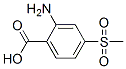 2-Amino-4-(methylsulfonyl)benzoicacid Structure,393085-45-5Structure