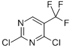 2,4-Dichloro-5-trifluoromethylpyrimidine Structure,3932-97-6Structure