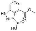 1H-indazole-3,4-dicarboxylic acid 4-methyl ester Structure,393553-44-1Structure