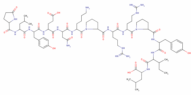 神經(jīng)降壓素結(jié)構(gòu)式_39379-15-2結(jié)構(gòu)式