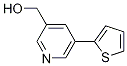 5-(2-噻吩)-3-吡啶甲醇結(jié)構(gòu)式_393861-00-2結(jié)構(gòu)式