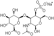 Chondroitin sulfate A sodium salt Structure,39455-18-0Structure