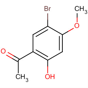 1-(5-Bromo-2-hydroxy-4-methoxyphenyl)-ethanone Structure,39503-61-2Structure