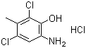 2-Amino-4,6-dichloro-5-methylphenol hydrochloride Structure,39549-31-0Structure