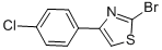 2-Bromo-4-(4-chlorophenyl)thiazole Structure,39564-86-8Structure