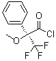 (S)-(+)-alpha-甲氧基-alpha-三氟甲基苯基乙酰氯結(jié)構(gòu)式_39637-99-5結(jié)構(gòu)式