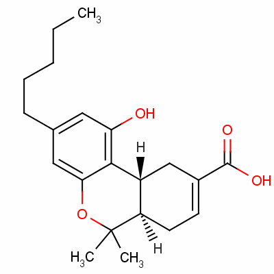 Tetrahydrocannabinol-7-oic acid Structure,39690-06-7Structure