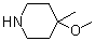 Piperidine, 4-methoxy-4-methyl- Structure,3970-72-7Structure