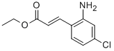 3-(4-Chloro-2-aminophenyl)acrylic acidethylester Structure,397328-49-3Structure