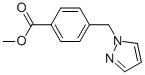 Methyl 4-(1H-pyrazol-1-ylmethyl)benzoate Structure,397328-86-8Structure