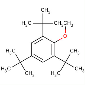 1,3,5-三-叔丁基-2-甲氧基苯結(jié)構(gòu)式_3975-80-2結(jié)構(gòu)式