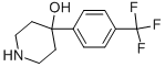 4-(4-Trifluoromethylphenyl)-piperidin-4-ol Structure,39757-71-6Structure