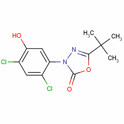 Oxadiazon-hydroxy Structure,39807-19-7Structure