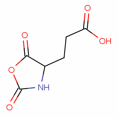 2,5-Dioxo-4-oxazolidinepropanoic acid Structure,3981-39-3Structure