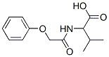 3-Methyl-2-[(phenoxyacetyl)amino]butanoic acid Structure,39864-48-7Structure