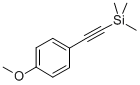 (4-Methoxyphenylethynyl)trimethylsilane Structure,3989-14-8Structure