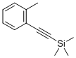 2-[(Trimethylsilyl)ethynyl]toluene Structure,3989-15-9Structure