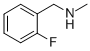 (2-氟芐基)甲胺結(jié)構(gòu)式_399-30-4結(jié)構(gòu)式