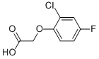 (2-Chloro-4-fluorophenoxy)acetic acid Structure,399-41-7Structure