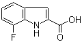 7-氟吲哚-2-羧酸結(jié)構(gòu)式_399-67-7結(jié)構(gòu)式