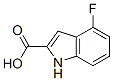 4-氟吲哚-2-羧酸結(jié)構(gòu)式_399-68-8結(jié)構(gòu)式