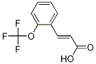 (2-(Trifluoromethoxy)phenyl)acrylic acid Structure,399580-48-4Structure