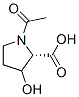 N-Acetyl-L-Hydroproline Structure,39966-33-7Structure