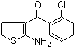 (2-Aminothiophen-3-yl)(2-chlorophenyl)methanone Structure,40017-58-1Structure