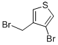 3-Bromo-4-(bromomethyl)thiophene Structure,40032-80-2Structure