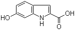 6-Hydroxyindole-2-carboxylic acid Structure,40047-23-2Structure