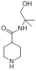 N-(2-hydroxy-1,1-dimethylethyl)-4-piperidinecarboxamide hydrochloride Structure,40051-33-0Structure