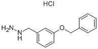 (3-Benzyloxy-benzyl)-hydrazine hydrochloride Structure,40051-69-2Structure