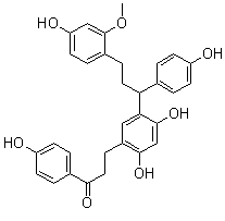 Cochinchinenin standard Structure,400603-95-4Structure