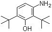 3-Amino-2,6-bis(tert-butyl)phenol Structure,400629-10-9Structure