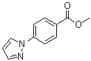 Methyl 4-(1-pyrazolyl)benzoate Structure,400750-29-0Structure