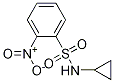 N-cyclopropyl-2-nitro-benzenesulfonamide Structure,400839-43-2Structure