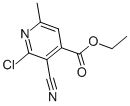 Ethyl-2-chloro-3-cyano-6-methylisonicotinate Structure,40108-12-1Structure