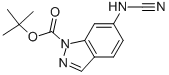 6-Cyanoamino-indazole-1-carboxylicacidtert-butylester Structure,401510-60-9Structure