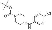 Tert-butyl 4-(4-chlorophenylamino)-piperidine-1-carboxylate Structure,401565-95-5Structure