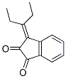 1H-indene-1,2(3h)-dione, 3-pentylidene-(9ci) Structure,401635-22-1Structure