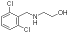 2-(2,6-Dichlorobenzylamino)ethanol Structure,40172-05-2Structure