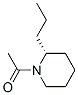 Piperidine, 1-acetyl-2-propyl-, (2r)-(9ci) Structure,401789-21-7Structure