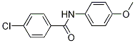 4-Chloro-n-(4-methoxy-phenyl)-benzamide Structure,4018-82-0Structure