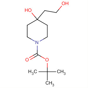 Tert-butyl 4-hydroxy-4-(2-hydroxyethyl)piperidinecarboxylate Structure,401811-98-1Structure