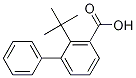 2-Tert-butylbiphenyl-3-carboxylic acid Structure,40182-05-6Structure