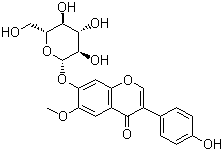 黃豆黃苷結(jié)構(gòu)式_40246-10-4結(jié)構(gòu)式