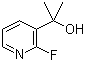 3-Pyridinemethanol, 2-fluoro-a,a-dimethyl- Structure,40247-48-1Structure