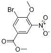 Methyl3-bromo-4-methoxy-5-nitrobenzoate Structure,40258-73-9Structure